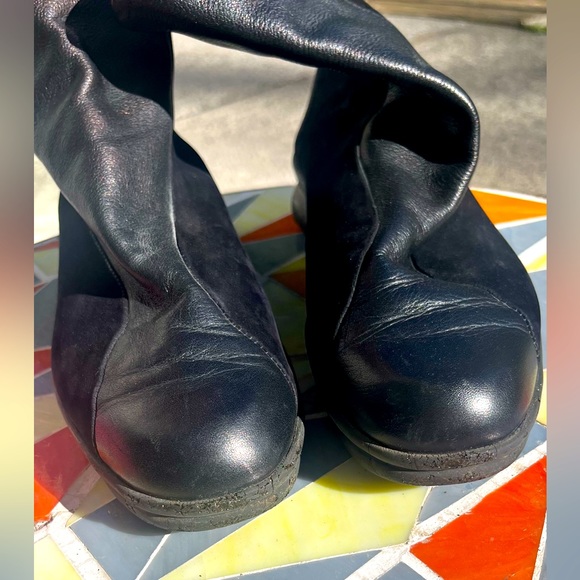 Women’s Arche Leather/Suede boots, Size 7, Plant derived sole, Made in France - Picture 5 of 9